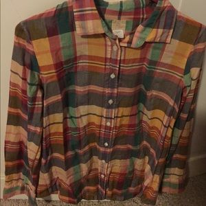 J. Crew boyfriend shirt